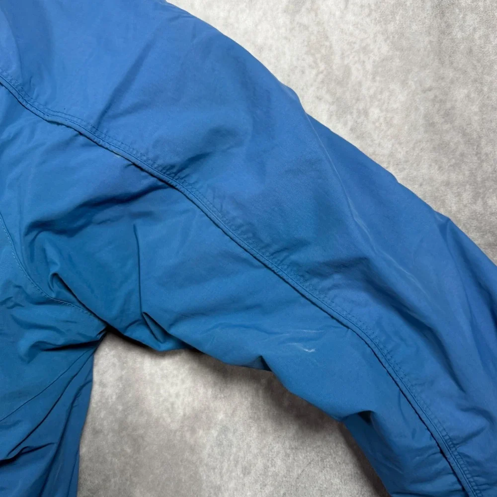 LL Bean 3-in-1 System Jacket Mens 2X Blue Hooded Fleece Lined Parka Coat Outdoor